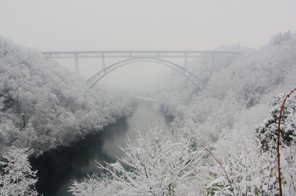 Ponte S. Michele in inverno