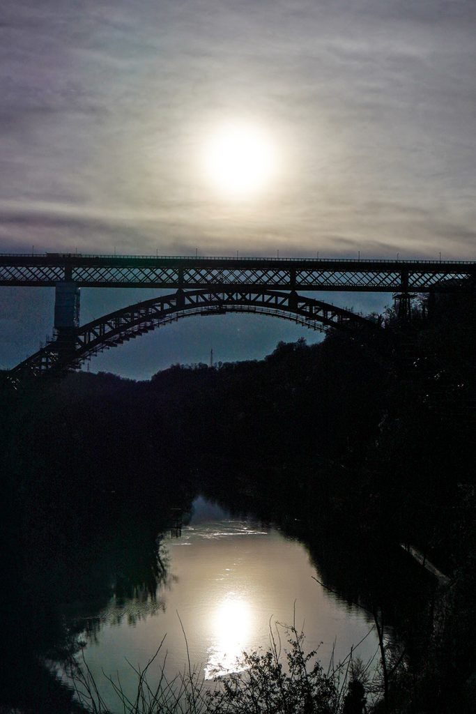 Ponte S. Michele al tramonto